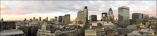 The City of London Skyline