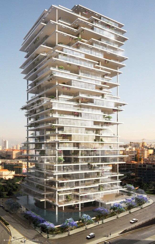 Skyscrapernews.com Image Library - 2631 - Beirut Tower Promises ...