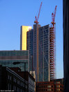 Broadgate Tower under construction, February 2007