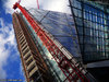Broadgate Tower under construction, March 2007