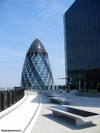 The Gherkin from the Willis Building