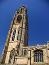 The Boston Stump / St. Botolphs Church tower and entrance